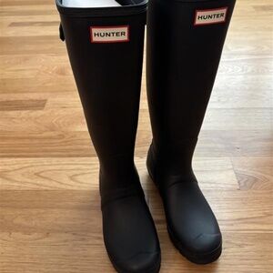 BRAND NEW Hunter Original Tall Rain Boots- Navy Blue- Women's Size 8